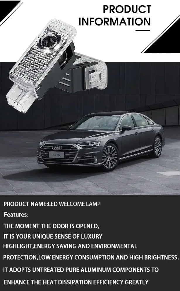 Audi LED Door Puddle Lights