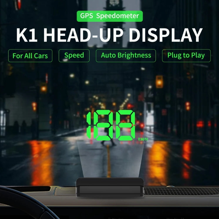 LED Heads-Up Display Car Speedometer
