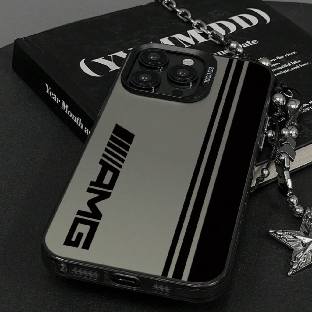 Mercedes-Benz AMG Black Racing Stripe Phone Case