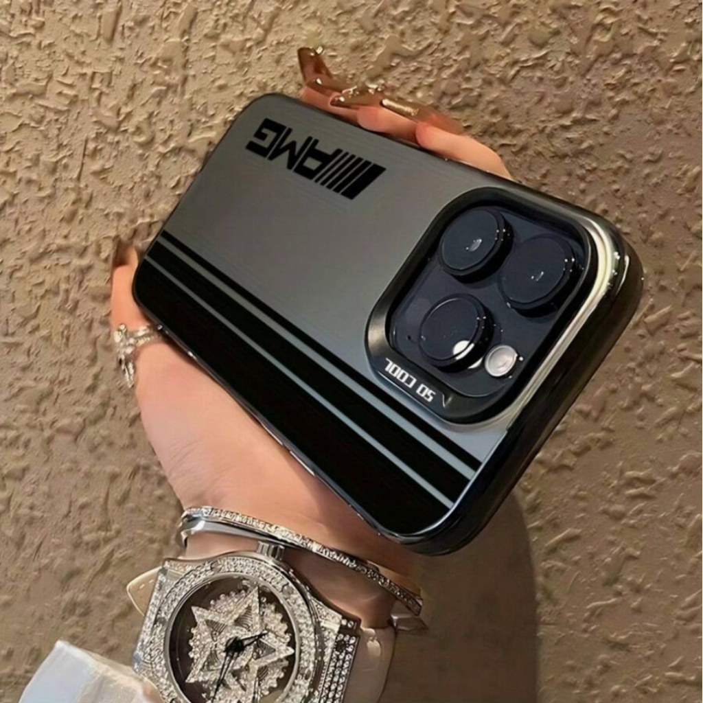 Mercedes-Benz AMG Black Racing Stripe Phone Case