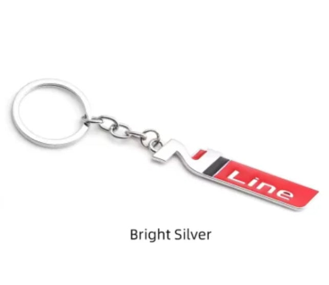 Hyundai N & N Line Performance Logo Metal Keychains