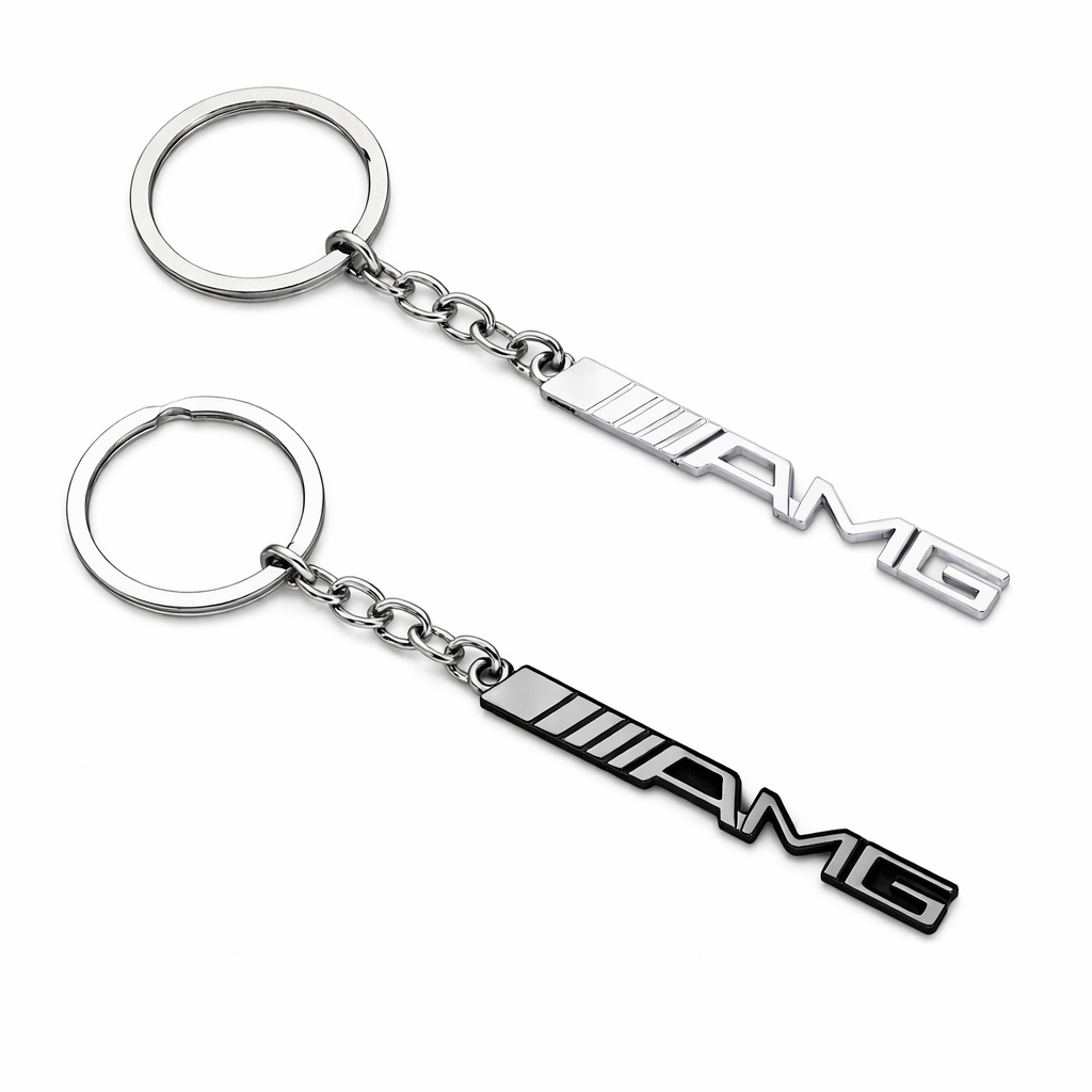 Mercedes Benz AMG Metal Keychains
