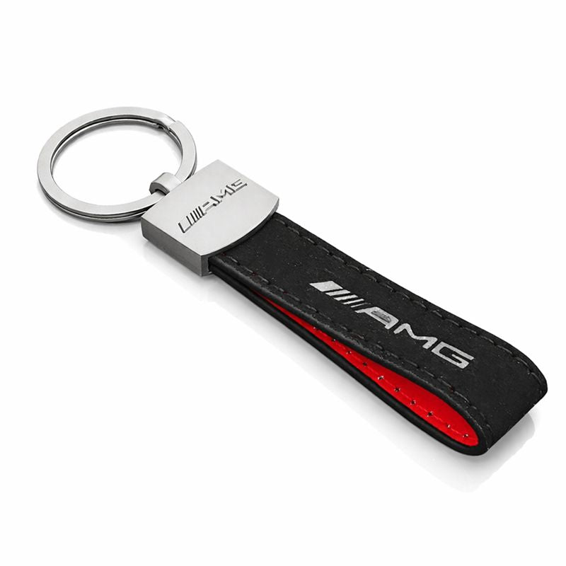 Mercedes Benz AMG Premium Leather Keychain