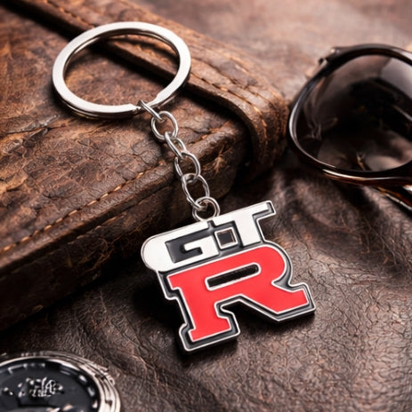 Nissan GT-R Metal Keychain