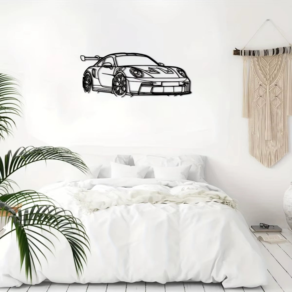 Porsche 911 GT3 RS Metal Wall Art