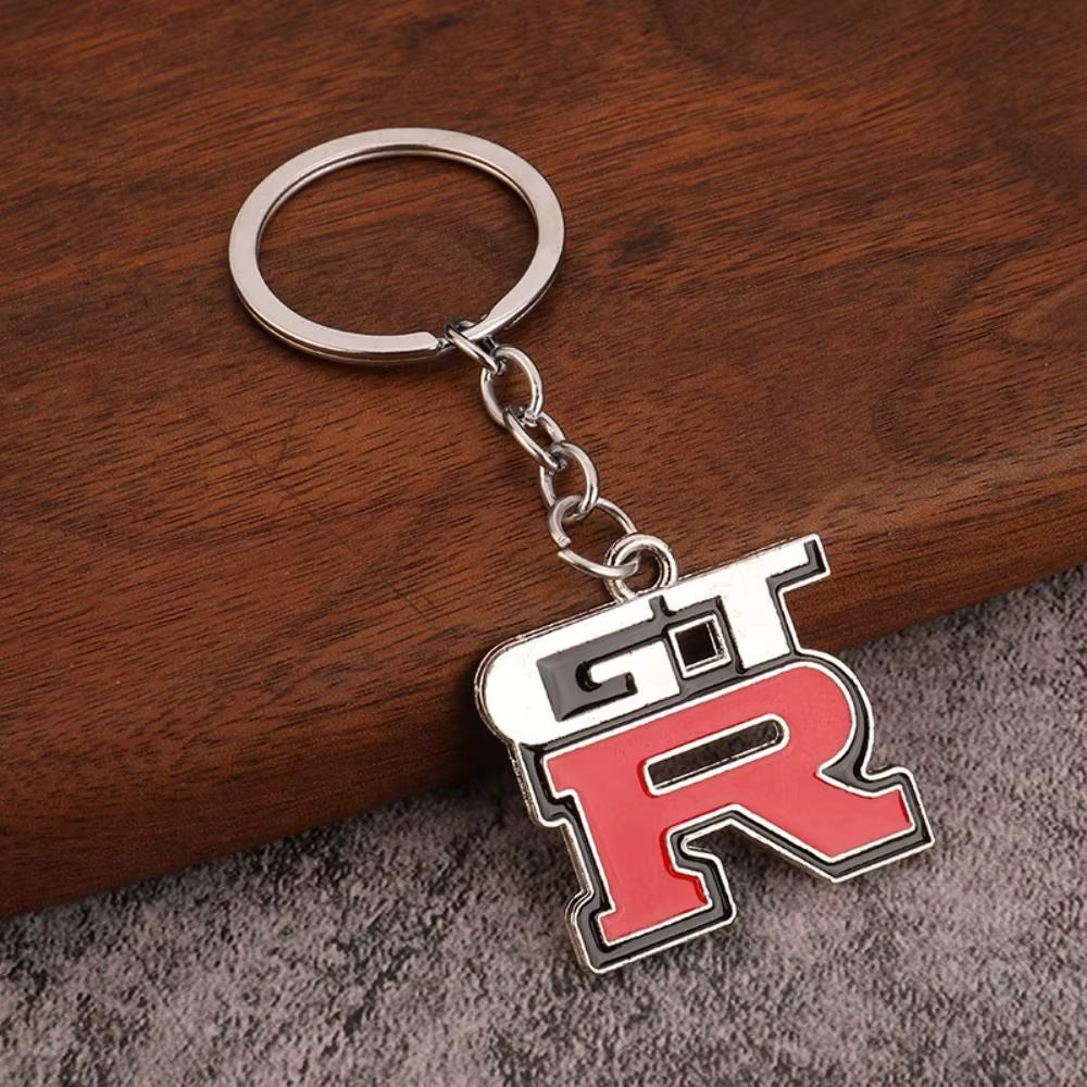 Nissan GT-R Metal Keychain