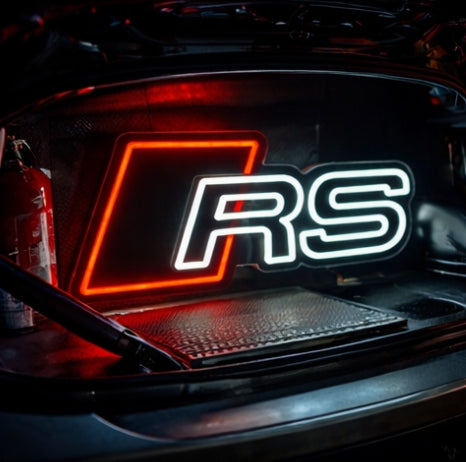 Audi RS Neon LED Wall Sign