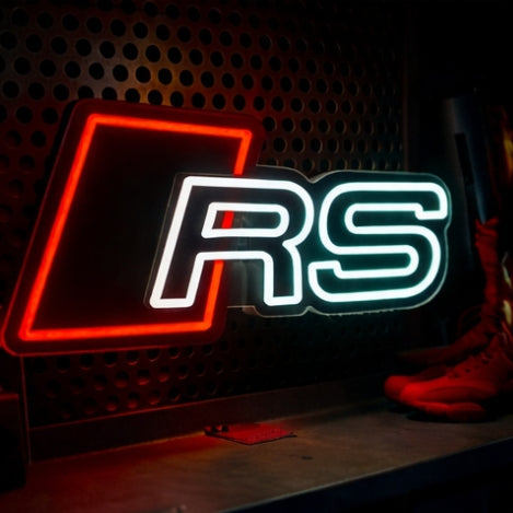 Audi RS Neon LED Wall Sign