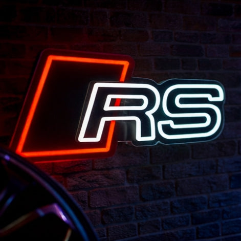 Audi RS Neon LED Wall Sign