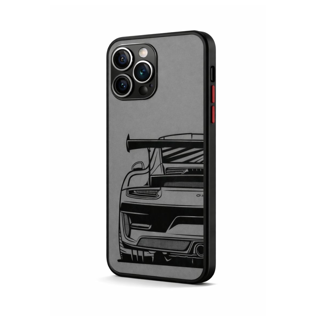 Porsche 911 GT3 RS Matte Grey Phone Case (IPHONE)