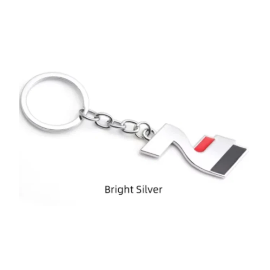 Hyundai N & N Line Performance Logo Metal Keychains