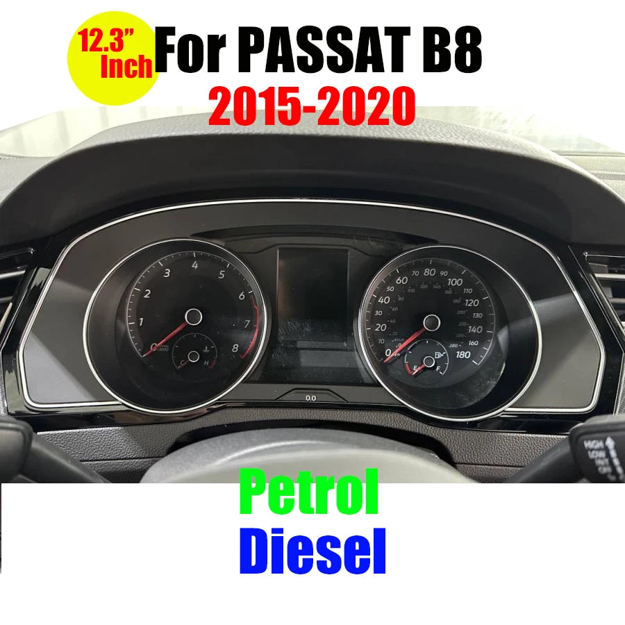 VW Digital Dashboard LCD Instrument Cluste