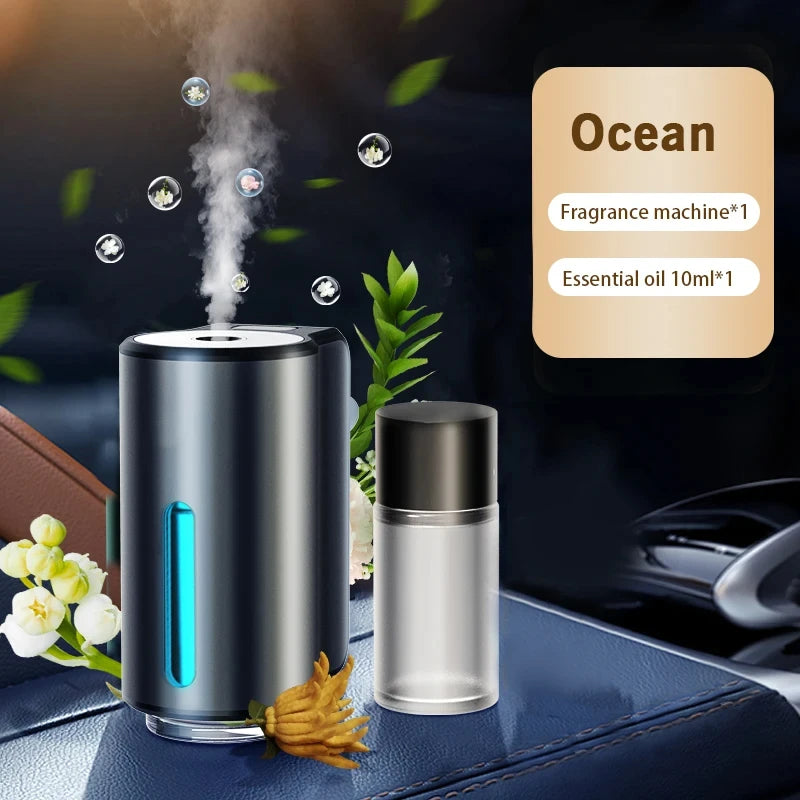 Premium LED Car Aroma Diffuser