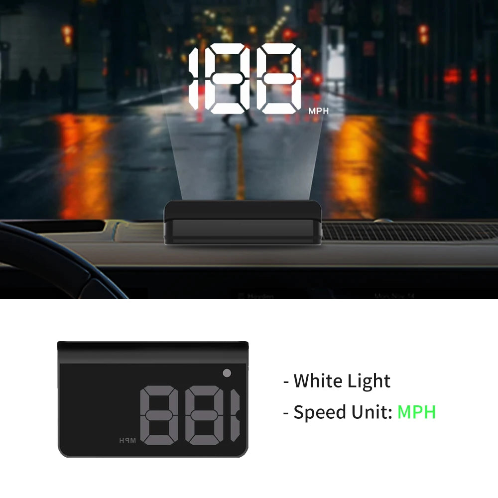LED Heads-Up Display Car Speedometer