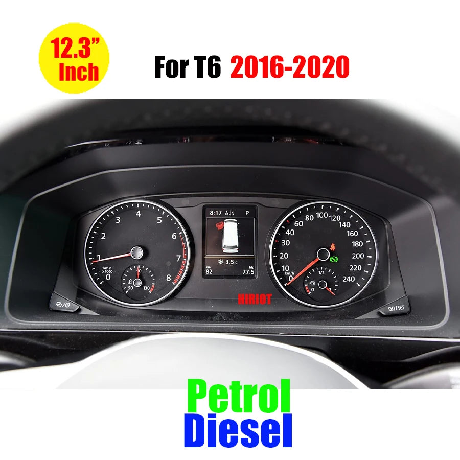 VW Digital Dashboard LCD Instrument Cluste