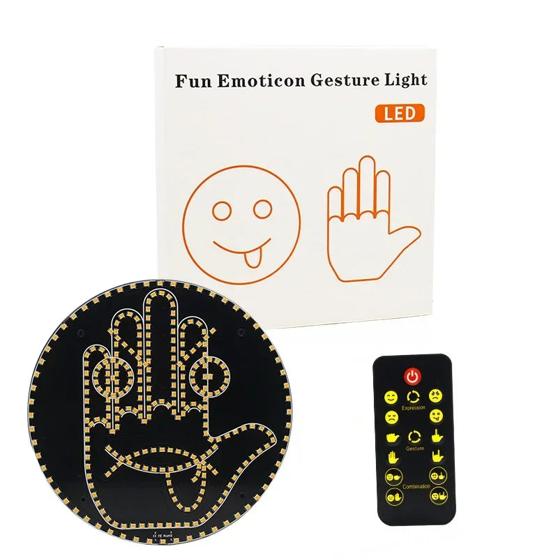 Remote-Controlled LED Emoticon Car Light Display