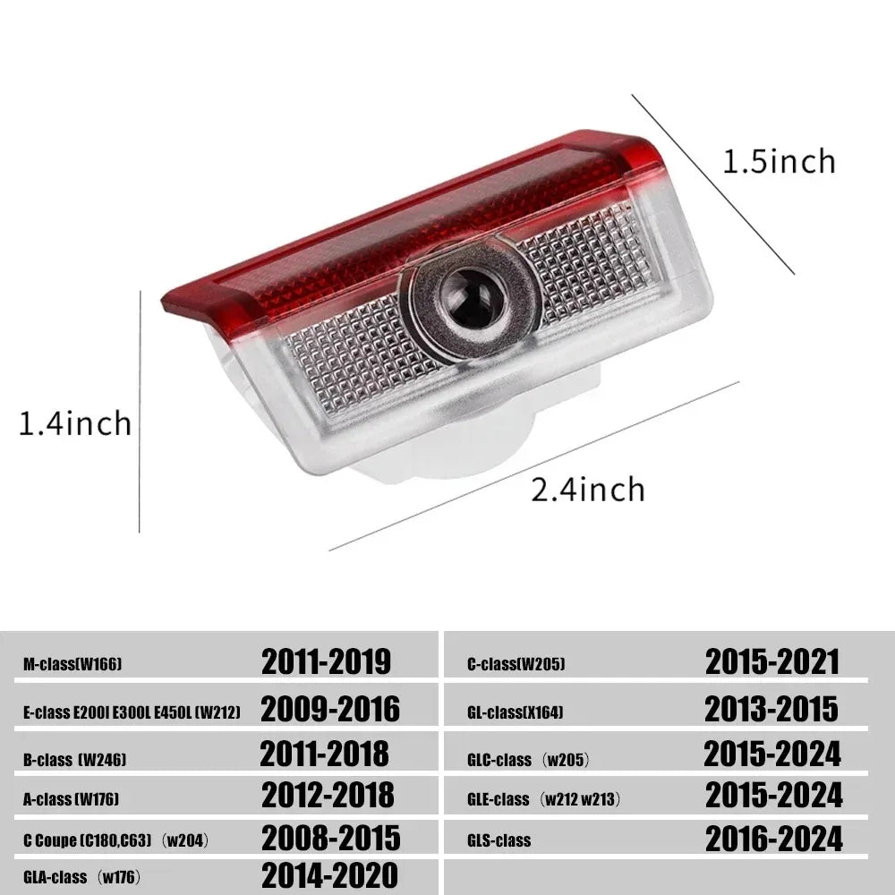 Mercedes Benz LED Door Puddle Lights