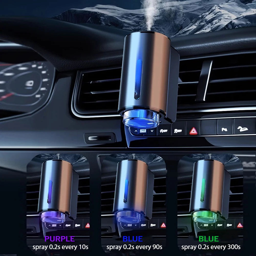 Premium LED Car Aroma Diffuser