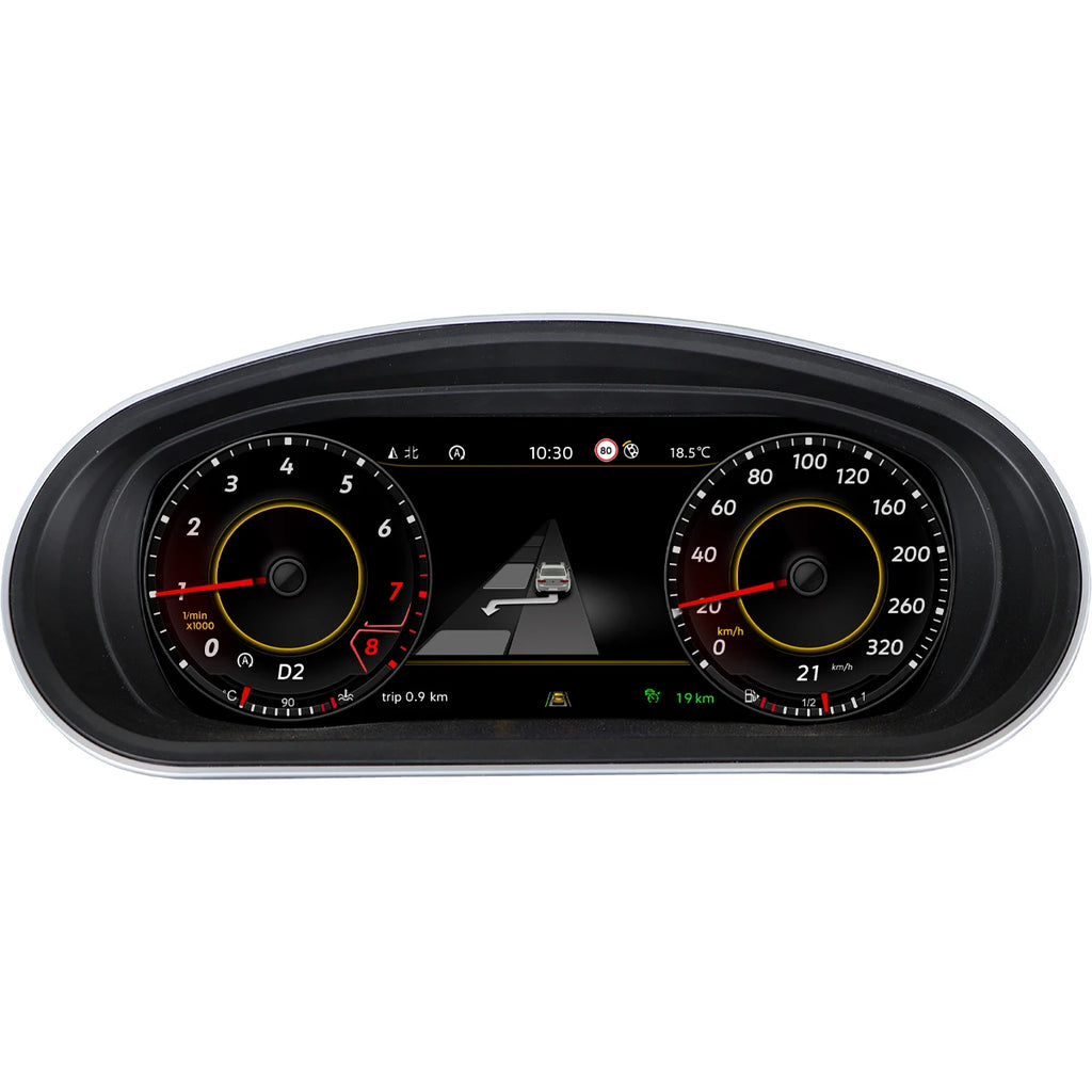 VW Digital Dashboard LCD Instrument Cluste