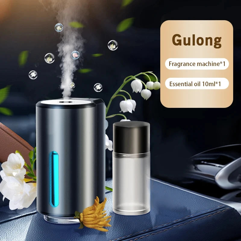Premium LED Car Aroma Diffuser