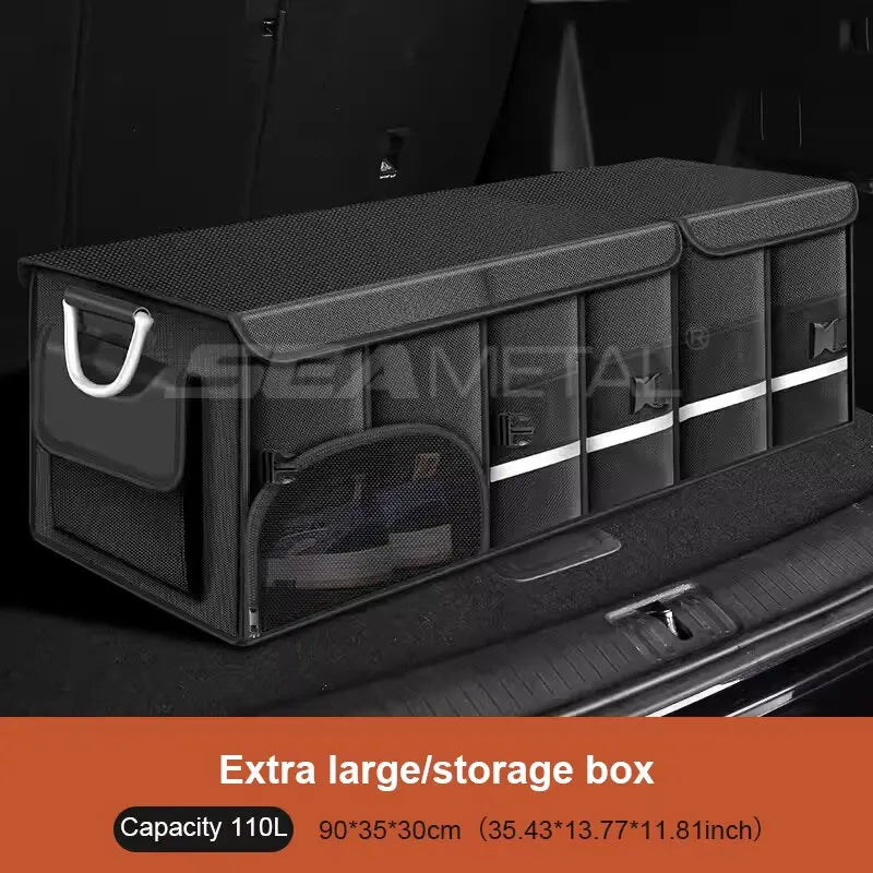 Foldable Car Trunk Storage Box (36L/72L/110L)