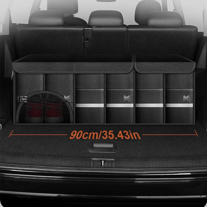 Foldable Car Trunk Storage Box (36L/72L/110L)