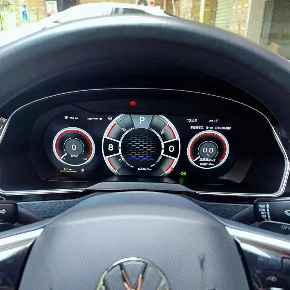 VW Digital Dashboard LCD Instrument Cluste