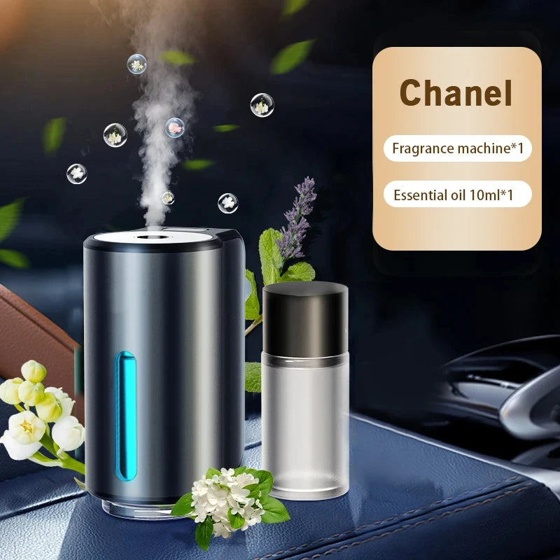 Premium LED Car Aroma Diffuser