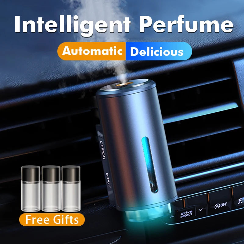 Premium LED Car Aroma Diffuser