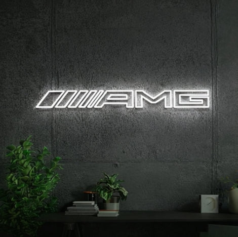 Mercedes Benz AMG Neon LED Wall Sign