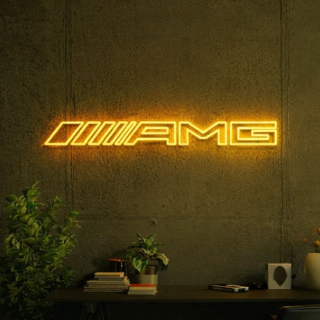 Mercedes Benz AMG Neon LED Wall Sign