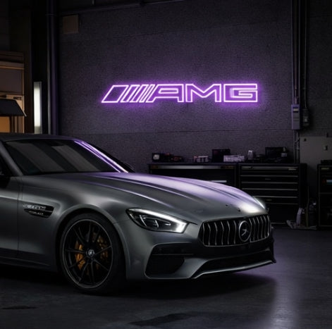 Mercedes Benz AMG Neon LED Wall Sign