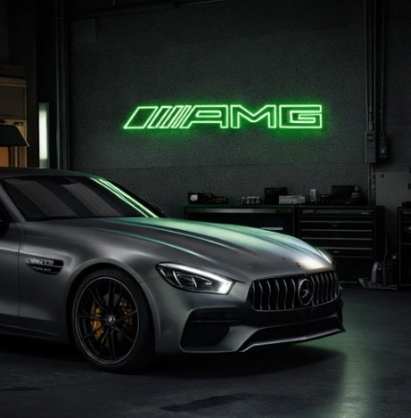 Mercedes Benz AMG Neon LED Wall Sign