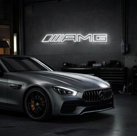 Mercedes Benz AMG Neon LED Wall Sign