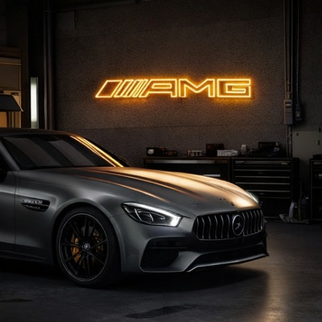 Mercedes Benz AMG Neon LED Wall Sign