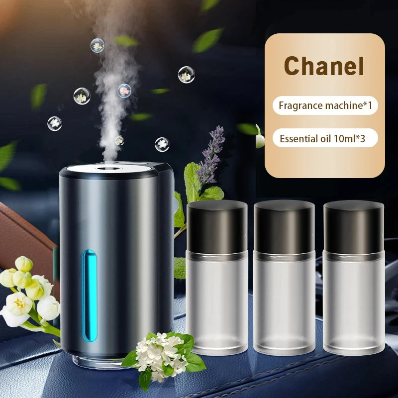 Premium LED Car Aroma Diffuser