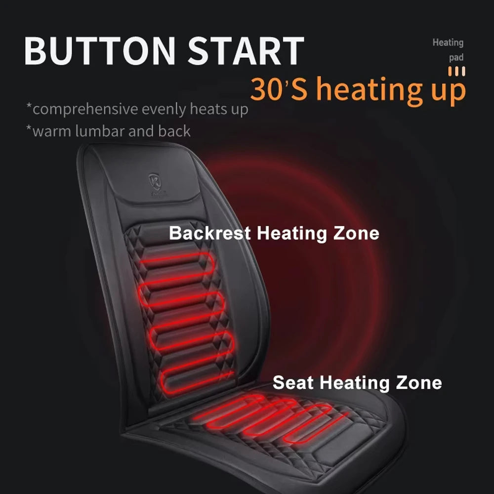 Heated Car Seat Cushion Cover