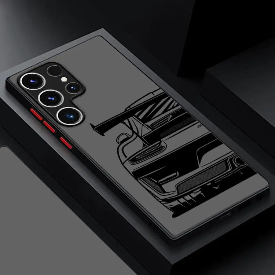 Porsche 911 GT3 RS Matte Grey Phone Case (SAMSUNG)