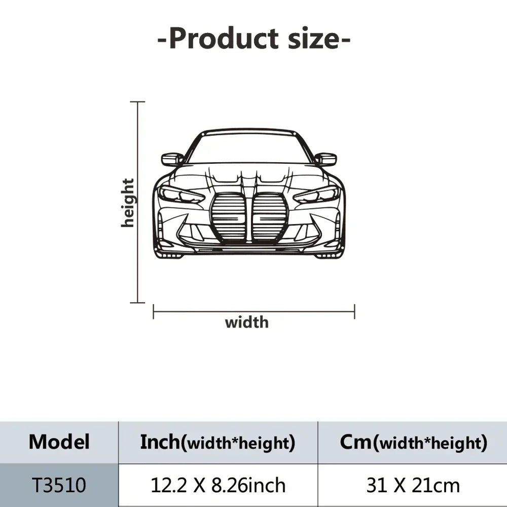 BMW G80 M3 Metal Wall Art