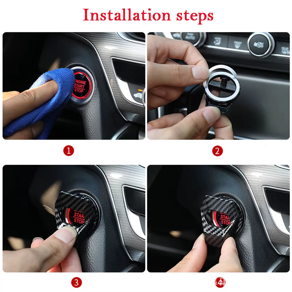 Car Engine Start/Stop Switch Cover
