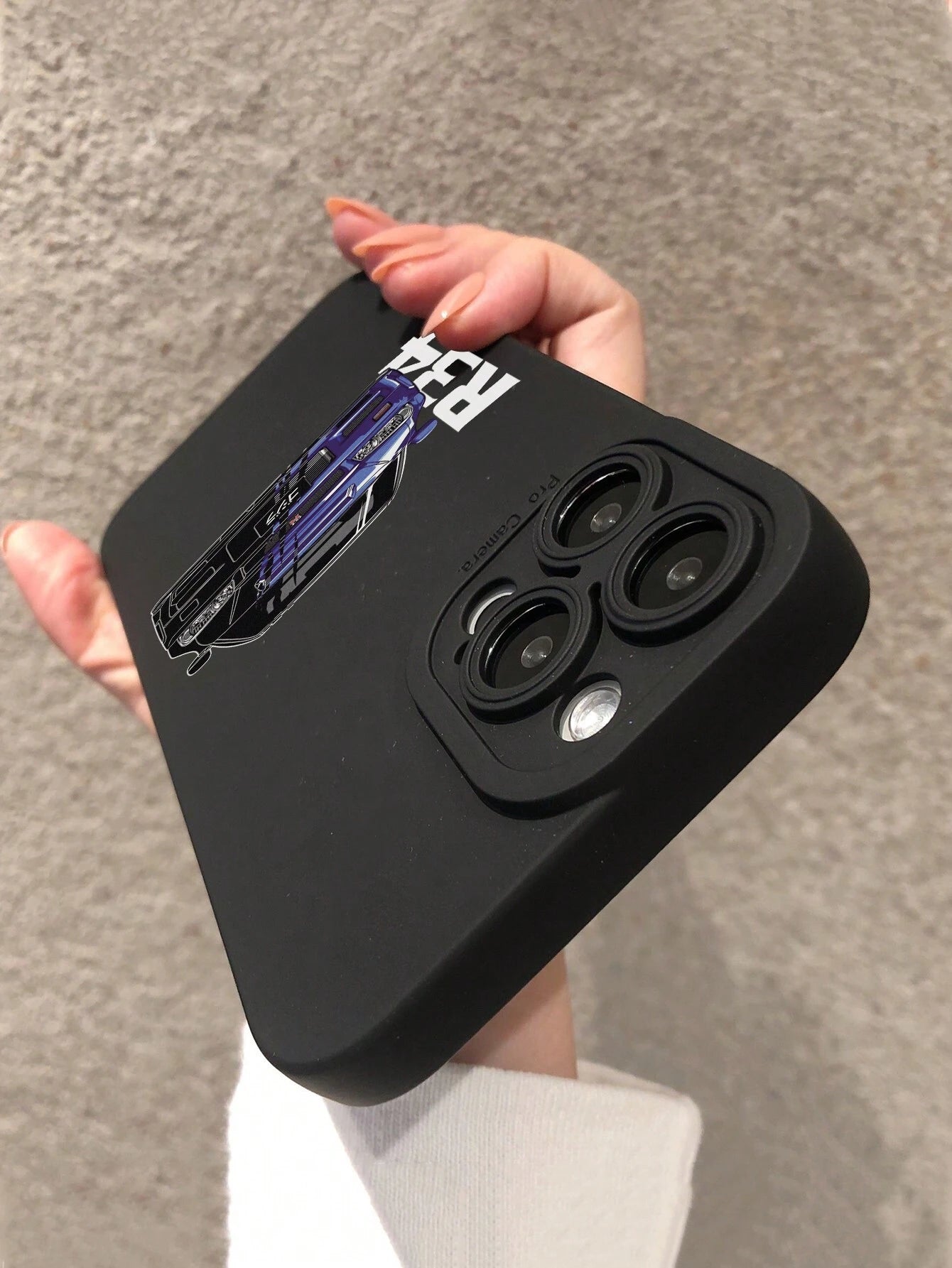 Nissan Skyline R34 Phone Case – JDM Split Design | Shockproof Protective Cover